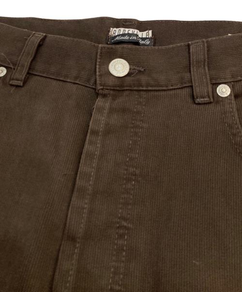 BONEVILLE（ボンネビル）BONEVILLE (ボンネビル) ピケパンツ ブラウン サイズ:50の古着・服飾アイテム