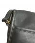 中古・古着 COACH (コーチ) ターンロックフラップショルダーバッグ ブラック：10000円