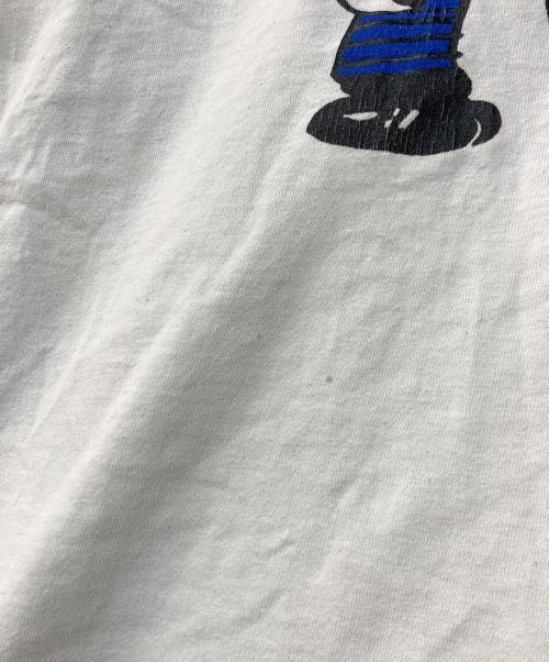 CALVIN AND HOBBES（カルビントホッブス）CALVIN AND HOBBES (カルビントホッブス) USED (ユーズド) 90‘sコミックプリントtee ホワイト サイズ:Lの古着・服飾アイテム