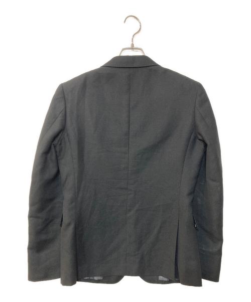 COMME des GARCONS HOMME DEUX（コムデギャルソン オム ドゥ）COMME des GARCONS HOMME DEUX (コムデギャルソン オム ドゥ) ウール リネン モヘア テーラードジャケット ブラック サイズ:XSの古着・服飾アイテム