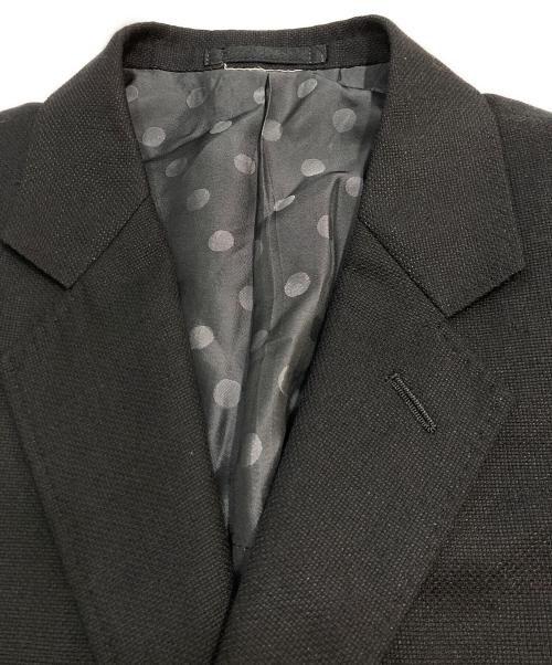 COMME des GARCONS HOMME DEUX（コムデギャルソン オム ドゥ）COMME des GARCONS HOMME DEUX (コムデギャルソン オム ドゥ) ウール リネン モヘア テーラードジャケット ブラック サイズ:XSの古着・服飾アイテム