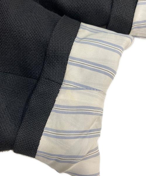 COMME des GARCONS HOMME DEUX（コムデギャルソン オム ドゥ）COMME des GARCONS HOMME DEUX (コムデギャルソン オム ドゥ) ウール リネン モヘア テーラードジャケット ブラック サイズ:XSの古着・服飾アイテム