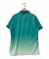 BRIEFING (ブリーフィング) GRADATION POLO CR グラデーションポロシャツ  グリーン サイズ:L：7000円