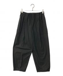 KAGURE（カグレ）の古着「コットンクロップドパンツ」｜ブラック