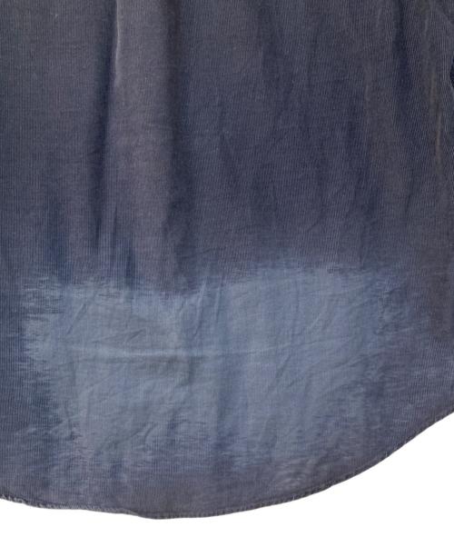 POLO RALPH LAUREN（ポロ・ラルフローレン）POLO RALPH LAUREN (ポロ・ラルフローレン) CUSTOM FIT 細畝コーデュロイシャツ ネイビー サイズ:LLの古着・服飾アイテム