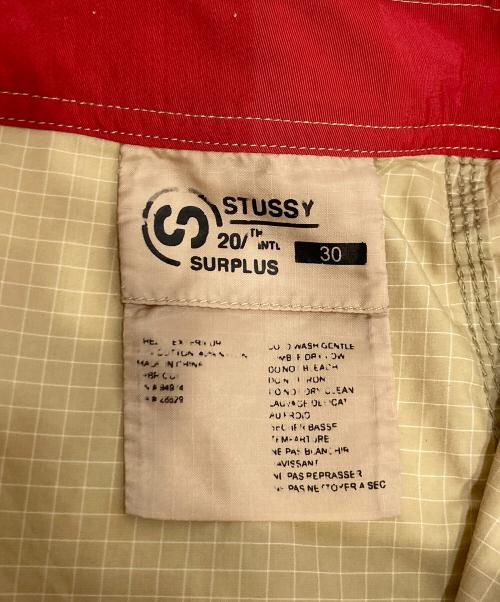 stussy（ステューシー）stussy (ステューシー) カーゴショートパンツ ベージュ サイズ:30の古着・服飾アイテム
