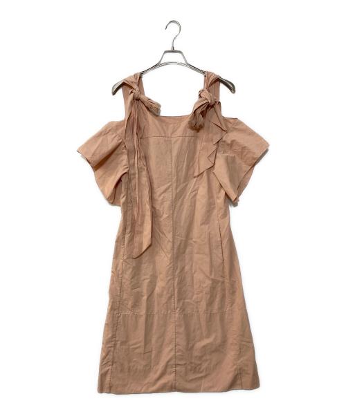 Chloe（クロエ）Chloe (クロエ) オフショルダーワンピース ピンク サイズ:34の古着・服飾アイテム