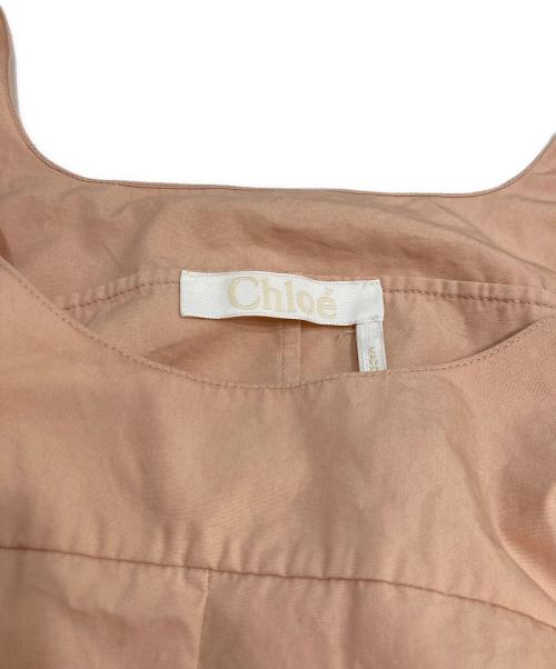 Chloe（クロエ）Chloe (クロエ) オフショルダーワンピース ピンク サイズ:34の古着・服飾アイテム