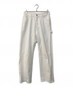 ok.soon×PICCADILLYオクスン×ピカデリー）の古着「white painter pants ペインターパンツ」｜ホワイト