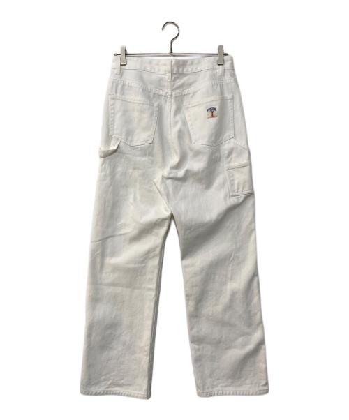 ok.soon（オクスン）ok.soon (オクスン) PICCADILLY (ピカデリー) white painter pants ペインターパンツ ホワイト サイズ:2の古着・服飾アイテム