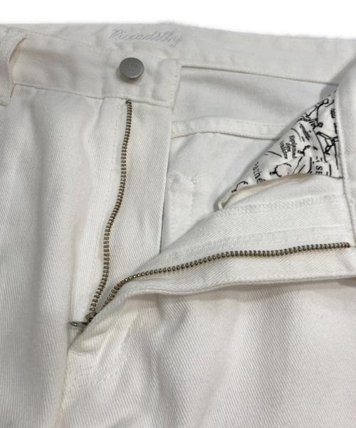 ok.soon（オクスン）ok.soon (オクスン) PICCADILLY (ピカデリー) white painter pants ペインターパンツ ホワイト サイズ:2の古着・服飾アイテム
