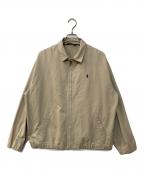 POLO RALPH LAURENポロ・ラルフローレン）の古着「90`sスイングトップ」｜ベージュ