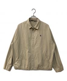 POLO RALPH LAUREN（ポロ・ラルフローレン）の古着「90`sスイングトップ」｜ベージュ