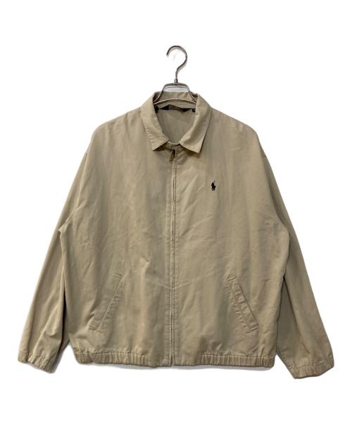 POLO RALPH LAUREN（ポロ・ラルフローレン）POLO RALPH LAUREN (ポロ・ラルフローレン) 90`sスイングトップ ベージュ サイズ:Lの古着・服飾アイテム