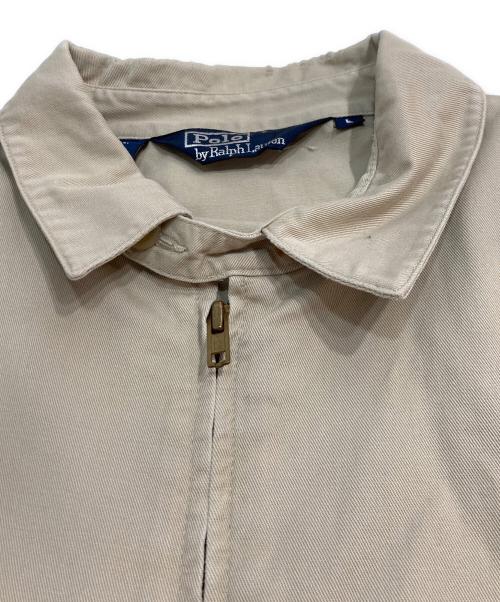 POLO RALPH LAUREN（ポロ・ラルフローレン）POLO RALPH LAUREN (ポロ・ラルフローレン) 90`sスイングトップ ベージュ サイズ:Lの古着・服飾アイテム