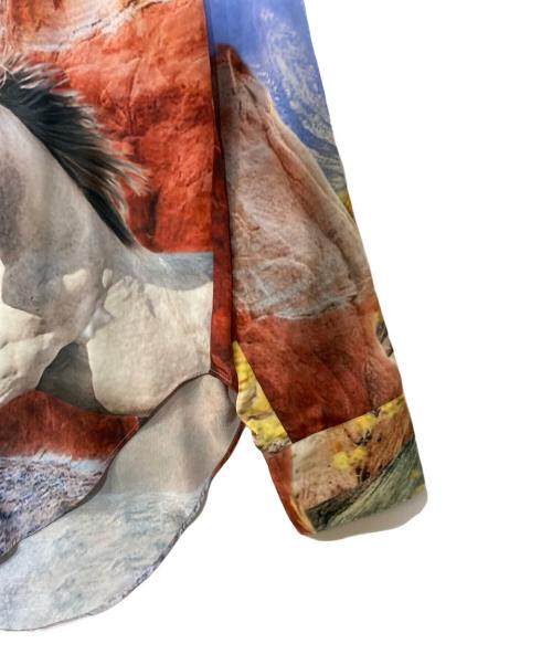 PRANK PROJECT（プランクプロジェクト）PRANK PROJECT (プランクプロジェクト) Horse Printed Over Shirt ホースプリントオーバーシャツ マルチカラー サイズ:FREEの古着・服飾アイテム