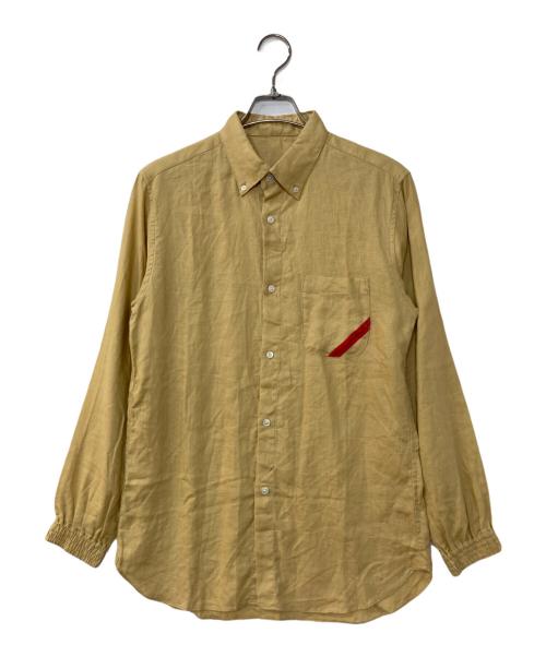 PHINGERIN（フィンガリン）PHINGERIN (フィンガリン) リネンシャツ ベージュ サイズ:Mの古着・服飾アイテム