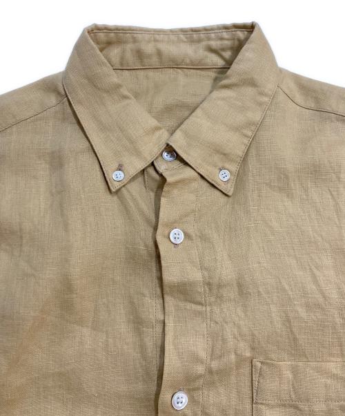 PHINGERIN（フィンガリン）PHINGERIN (フィンガリン) リネンシャツ ベージュ サイズ:Mの古着・服飾アイテム