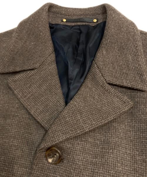 PAUL SMITH（ポールスミス）PAUL SMITH (ポールスミス) ウールチェスターコート ブラウン サイズ:M2の古着・服飾アイテム