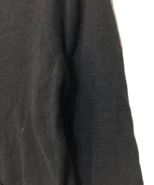 COMME des GARCONS SHIRT（コムデギャルソンシャツ）COMME des GARCONS SHIRT (コムデギャルソンシャツ) ウールレイヤードセーター ブラック サイズ:Sの古着・服飾アイテム