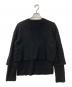 COMME des GARCONS SHIRT (コムデギャルソンシャツ) ウールレイヤードセーター ブラック サイズ:S：8000円