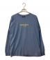 WIND AND SEA（ウィンダンシー）の古着「THE RAPPER PARAPPA＆CCTC CHICKEN 長袖プリントTシャツ コラボTEE」｜スカイブルー