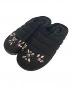 SUBU×masuスブ×エムエーエスユー）の古着「STUDS SANDAL」｜ブラック