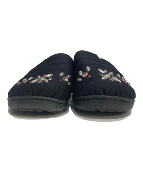SUBU（スブ）SUBU (スブ) masu (エムエーエスユー) STUDS SANDAL ブラック サイズ:不明の古着・服飾アイテム