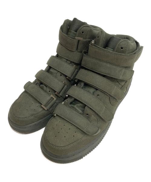 NIKE（ナイキ）NIKE (ナイキ) BILLIE EILISH (ビリー・アイリッシュ) Air Force 1 High '07 SP エア フォース 1 グレー サイズ:27の古着・服飾アイテム