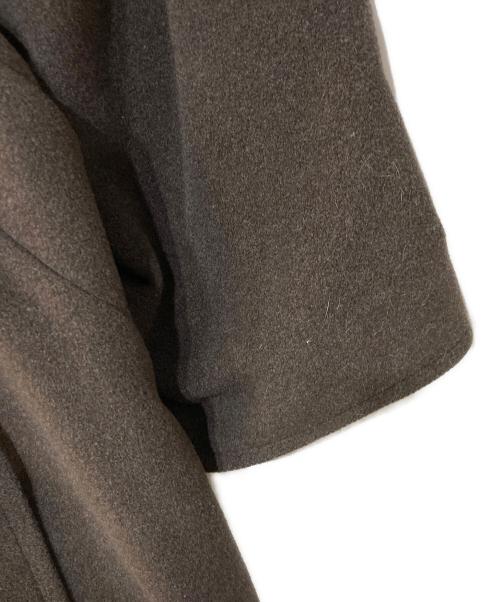 Max Mara WEEK END LINE（マックスマーラ ウイークエンドライン）Max Mara WEEK END LINE (マックスマーラ ウイークエンドライン) ボアカラーウールコート ブラウン サイズ:36の古着・服飾アイテム