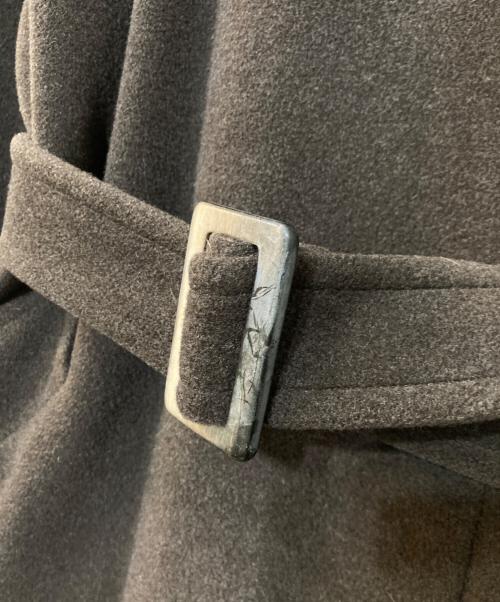 Max Mara WEEK END LINE（マックスマーラ ウイークエンドライン）Max Mara WEEK END LINE (マックスマーラ ウイークエンドライン) ボアカラーウールコート ブラウン サイズ:36の古着・服飾アイテム