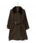 Max Mara WEEK END LINE（マックスマーラ ウイークエンドライン）の古着「ボアカラーウールコート」｜ブラウン