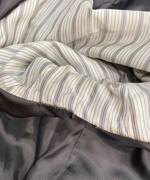 D'URBAN（ダーバン）D'URBAN (ダーバン) ウールジップコート ブラウン サイズ:Lの古着・服飾アイテム