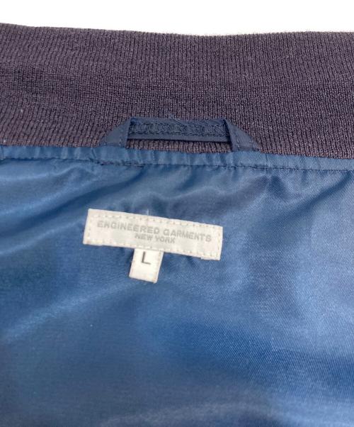 Engineered Garments（エンジニアド ガーメンツ）Engineered Garments (エンジニアド ガーメンツ) BEAMS PLUS (ビームスプラス) 別注スナップジャケット ネイビー サイズ:Lの古着・服飾アイテム
