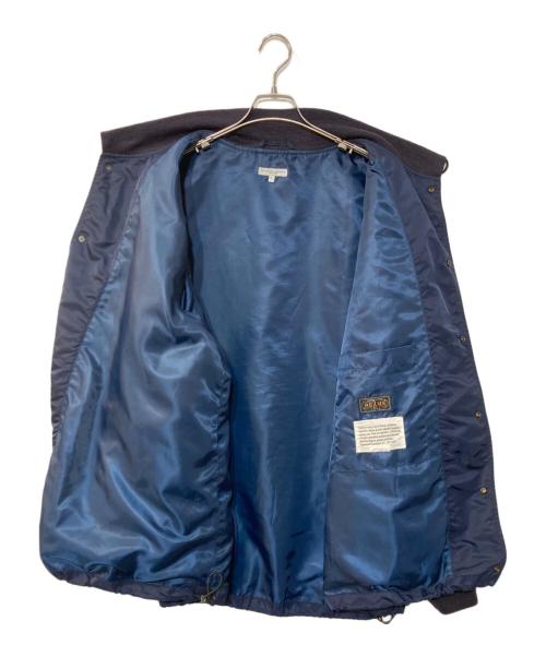 Engineered Garments（エンジニアド ガーメンツ）Engineered Garments (エンジニアド ガーメンツ) BEAMS PLUS (ビームスプラス) 別注スナップジャケット ネイビー サイズ:Lの古着・服飾アイテム