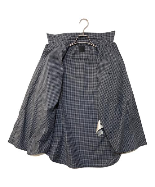 DAIWA PIER39（ダイワ ピア39）DAIWA PIER39 (ダイワ ピア39) TECH REGULAR COLLAR SHIRT L/S GRAPH PLAID テックレギュラーカラーシャツ ブラック×ホワイト サイズ:Mの古着・服飾アイテム