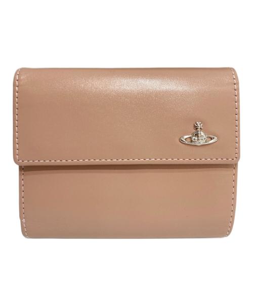 Vivienne Westwood（ヴィヴィアンウエストウッド）Vivienne Westwood (ヴィヴィアンウエストウッド) 2つ折り財布 ピンクの古着・服飾アイテム