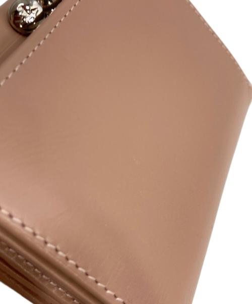 Vivienne Westwood（ヴィヴィアンウエストウッド）Vivienne Westwood (ヴィヴィアンウエストウッド) 2つ折り財布 ピンクの古着・服飾アイテム