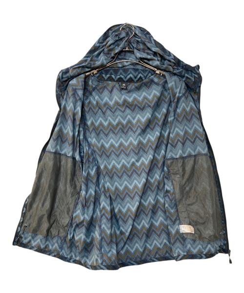 mont-bell（モンベル）mont-bell (モンベル) ウィンドブラストプリントパーカー ネイビー サイズ:XLの古着・服飾アイテム