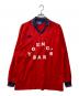 UMBRO（アンブロ）の古着「90`sプリントL/Sゲームシャツ」｜レッド
