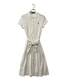 POLO RALPH LAUREN（ポロ・ラルフローレン）の古着「ポロシャツワンピース」｜ホワイト