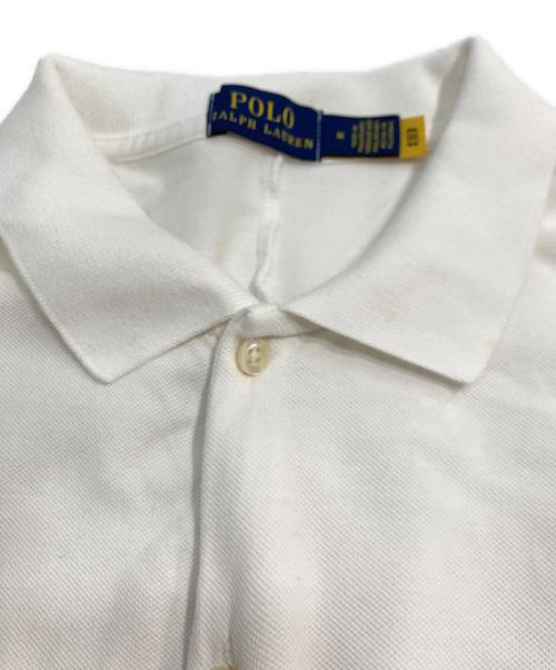 POLO RALPH LAUREN（ポロ・ラルフローレン）POLO RALPH LAUREN (ポロ・ラルフローレン) ポロシャツワンピース ホワイト サイズ:Mの古着・服飾アイテム