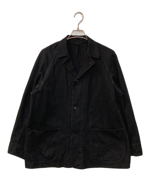 COMOLI（コモリ）COMOLI (コモリ) デニム ワークジャケット ブラック サイズ:1の古着・服飾アイテム