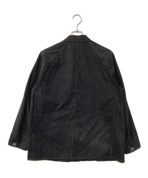 COMOLI（コモリ）COMOLI (コモリ) デニム ワークジャケット ブラック サイズ:1の古着・服飾アイテム