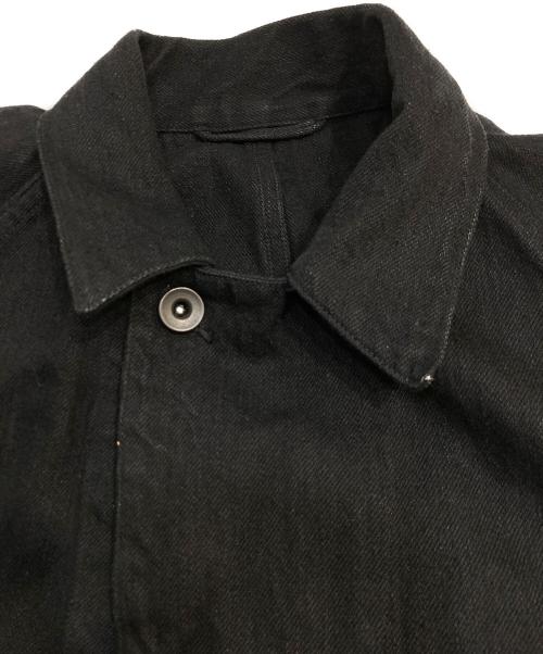 COMOLI（コモリ）COMOLI (コモリ) デニム ワークジャケット ブラック サイズ:1の古着・服飾アイテム