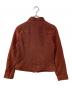 AVIREX Belle (アヴィレックス ベル) ラムスキンフーデッドライダース　RIDERS JACKET 6291013 ブラウン サイズ:M：8000円