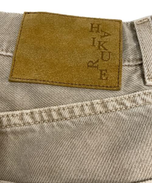 haikure（ハイクル）HAIKURE (ハイクル) BETHANY SL SOFT ECRU：デニム グレー サイズ:23の古着・服飾アイテム