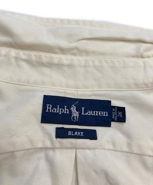 RALPH LAUREN（ラルフローレン）RALPH LAUREN (ラルフローレン) ポニー刺繍長袖シャツ アイボリー サイズ:Mの古着・服飾アイテム