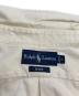 中古・古着 RALPH LAUREN (ラルフローレン) ポニー刺繍長袖シャツ アイボリー サイズ:M：5000円
