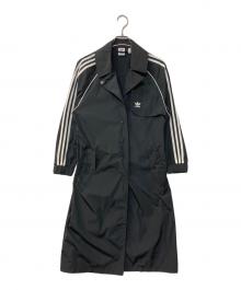 adidas（アディダス）の古着「アディカラークラシックストレンチコート」｜ブラック